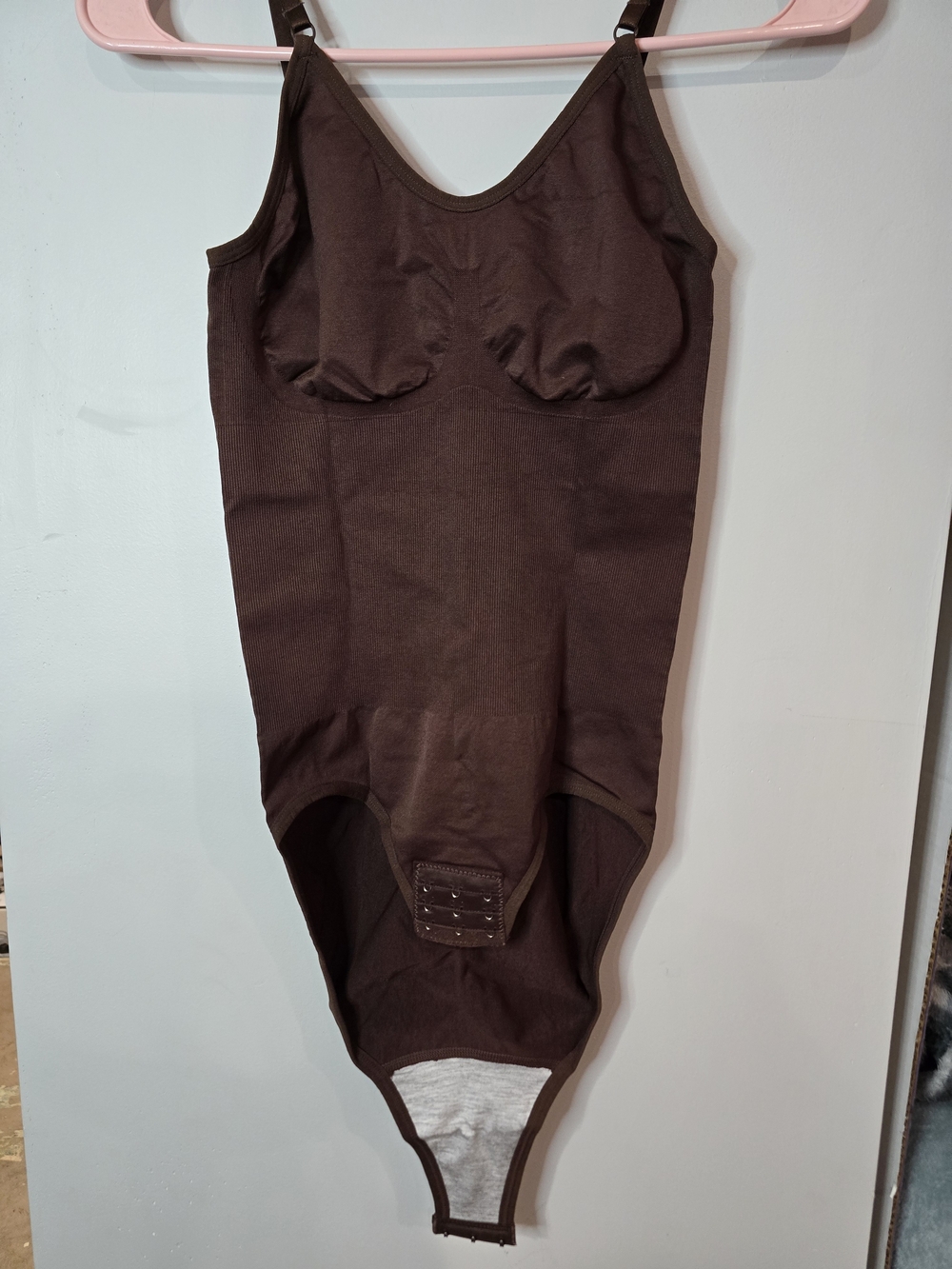 HeyShape Snatched Shapewear Bodysuit Brown Size Medium New